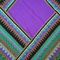 Vintage wool scarf | Geometric vintage wool scarf | Vintage Marja Kurki scarf | Marja Kurki wool scarf | Large wool scarf