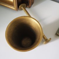 Vintage brass mortar and pestle | Vintage brass mortar | Heavy brass mortar and pestle