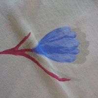 Vintage silk scarf | Vintage Marja Kurki scarf | Marja Kurki silk scarf | Small vintage silk scarf