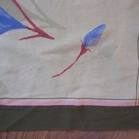 Vintage silk scarf | Vintage Marja Kurki scarf | Marja Kurki silk scarf | Small vintage silk scarf