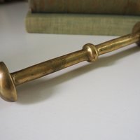 Vintage brass mortar and pestle | Heavy brass mortar | Vintage brass mortar | Brass mortar and pestle | Vintage kitchenware