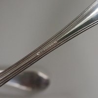 Set of six vintage tablespoons | Vintage silver plated tablespoons | Vintage tablespoon set | Vintage alpacca silver spoons