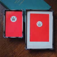 Set of two vintage silver plated photo frames | Small silver plated photo frames | Vintage picture frames | Matching frames