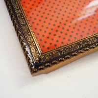 Vintage photo frame 18x24 cm | Vintage brass frame | Brass picture frame | Ornate photo frame | Vintage photo frame