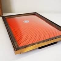 Vintage photo frame 18x24 cm | Vintage brass frame | Brass picture frame | Ornate photo frame | Vintage photo frame
