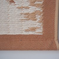 Vintage wall hanging | Pastel wall hanging | Vintage pink wall hanging | Scandinavian woven textile | Made in Finland