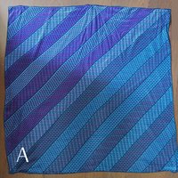 Vintage silk scarf | Vintage Marja Kurki scarf | Marja Kurki silk scarf | Geometric vintage silk scarf