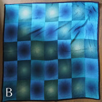 Vintage silk scarf | Vintage Marja Kurki scarf | Marja Kurki silk scarf | Geometric vintage silk scarf