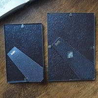 Set of two vintage silver plated photo frames | Small silver plated photo frames | Vintage picture frames | Matching frames