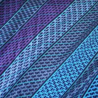 Vintage silk scarf | Vintage Marja Kurki scarf | Marja Kurki silk scarf | Geometric vintage silk scarf