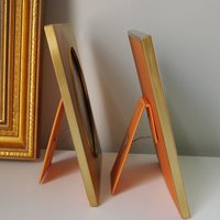 Vintage photo frames | Set of two vintage brass frames | Jyden photo frames | Oval photo frames | Vintage brass frames