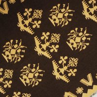 Vintage wall hanging | Brown and yellow wall hanging | Scandinavian wall hanging | Vintage wall tapestry | Handmade wall tapestry