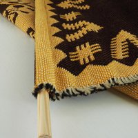 Vintage wall hanging | Brown and yellow wall hanging | Scandinavian wall hanging | Vintage wall tapestry | Handmade wall tapestry