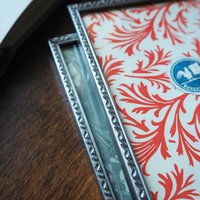 Set of two vintage silver plated photo frames | Small silver plated photo frames | Vintage picture frames | Matching frames