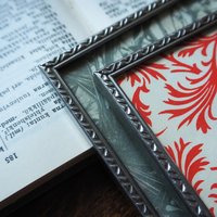 Set of two vintage silver plated photo frames | Small silver plated photo frames | Vintage picture frames | Matching frames