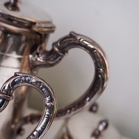Vintage silver plated WMF coffee set | Antique WMF coffee / tea set | WMF silver plated teapot set | Made in Germany