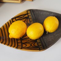 Vintage ceramic bowl | West German pottery | Ceramic fruit bowl | Mid century bowl | Made in West Germany | Vintage fruit bowl