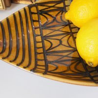 Vintage ceramic bowl | West German pottery | Ceramic fruit bowl | Mid century bowl | Made in West Germany | Vintage fruit bowl