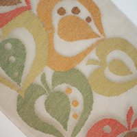 Vintage wall hanging | Linen wall hanging | Window hanging | Transparent wall hanging | Vintage window hanging | Large wall hanging