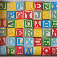Vintage ABC blocks | Wooden building blocks | Vintage block set for kids | Vintage wooden blocks | Vintage toys