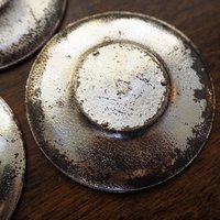Set of six vintage coasters | Set of silver plated tiny coasters | Vintage silver plated coasters | Silver plated coasters