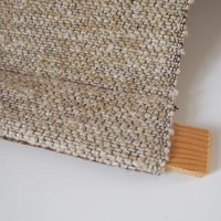 Vintage wall hanging | Long wall hanging | Scandinavian woven textile | Brown and beige wall hanging | Retro wall hanging
