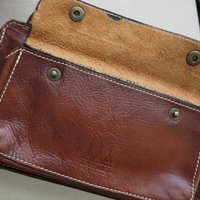 Vintage leather bag | Small vintage crossbody bag | Brown crossbody bag | Vintage leather crossbody bag | Three Bags leather bag