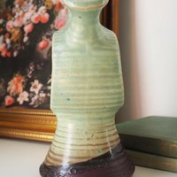 Vintage Kupittaan Savi vase | Vintage ceramic vase | Okki Laine | Finnish ceramics | Vintage vase | Scandinavian ceramic vase