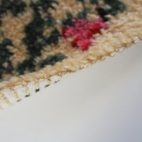 Vintage wall hanging | Floral wall tapestry | Scandinavian wall hanging | Vintage wall tapestry | Handmade wool wall hanging