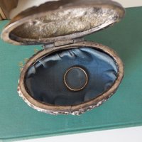 Vintage silver plated jewelry box | Made in Sweden | Vintage silver plated ring box | Vintage Swedish jewelry box