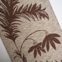 Vintage wall hanging | Long wall hanging | Scandinavian woven textile | Brown and beige wall hanging | Retro wall hanging