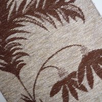 Vintage wall hanging | Long wall hanging | Scandinavian woven textile | Brown and beige wall hanging | Retro wall hanging
