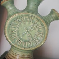 Vintage Kupittaan Savi vase | Vintage ceramic vase | Okki Laine | Finnish ceramics | Vintage vase | Scandinavian ceramic vase