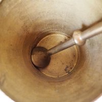 Vintage brass mortar and pestle | Large brass mortar | Vintage brass mortar | Large brass mortar set