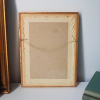 Vintage wall art | Guardian angel wall art | Framed vintage print | Religious vintage print | Framed vintage Guardian Angel print