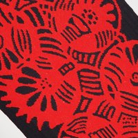 Vintage wall hanging | Red and black wall hanging | Geometric wall hanging | Scandinavian wall hanging | Handmade wall tapestry