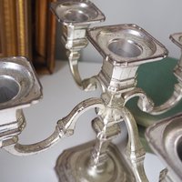 Vintage candelabrum | Silver plated candelabra | Vintage five arm candelabrum | BMF West Germany | Vintage silver plated five arm candelabra