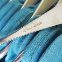 Set of six vintage tablespoons | Vintage silver plated tablespoons | Vintage tablespoon set | Vintage alpacca silver spoons
