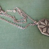 Vintage pewter pendant | Affa Alex Vittsjö pendant | Swedish pewter pendant | Vintage Vittsjö pewter pendant