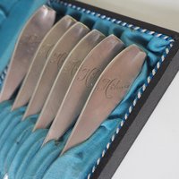 Set of six vintage tablespoons | Vintage silver plated tablespoons | Vintage tablespoon set | Vintage alpacca silver spoons