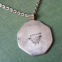 Vintage pewter pendant | Affa Alex Vittsjö pendant | Swedish pewter pendant | Vintage Vittsjö pewter pendant