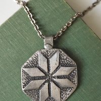 Vintage pewter pendant | Affa Alex Vittsjö pendant | Swedish pewter pendant | Vintage Vittsjö pewter pendant