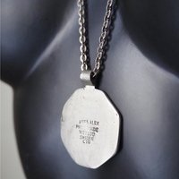Vintage pewter pendant | Affa Alex Vittsjö pendant | Swedish pewter pendant | Vintage Vittsjö pewter pendant