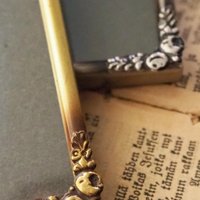 Set of two vintage photo frames | Brass photo frames 9x12 cm | Brass picture frames | Vintage brass picture frame set