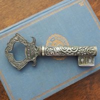 Vintage bottle opener | Bottle opener and corkscrew | Key shaped bottle opener | Soviet bottle opener | Kaluga 1371 | USSR bottle opener