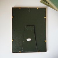 Vintage photo frame 18x24 cm | Vintage brass frame | Brass picture frame | Vintage ML-Rammer picture frame | Danish photo frame