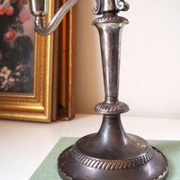Vintage three arm candelabra | Silver plated candelabrum | Three arm candlestick holder | Vintage candelabrum