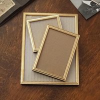 Set of three vintage photo frames | Vintage picture frames | Matching vintage frames | Vintage gold tone frame set | Vintage frame set