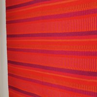 Vintage wall hanging | Large wall hanging | Scandinavian woven textile | Red wall hanging | Scandinavian wall hanging | Vintage wall rug