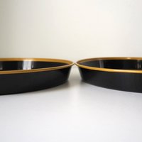Vintage Coca Cola tin trays | Pagani Lecco Italy | Set of two vintage Coca Cola trays | Round Coca Cola trays | Coca Cola trays